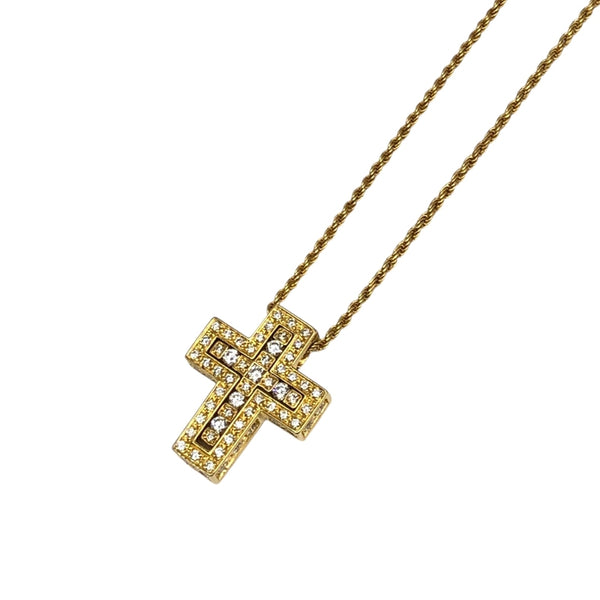ダミアーニ DAMIANI ベルエポック ダイヤ ネックレス XS K18YG/ダイヤモンド ジュエリー