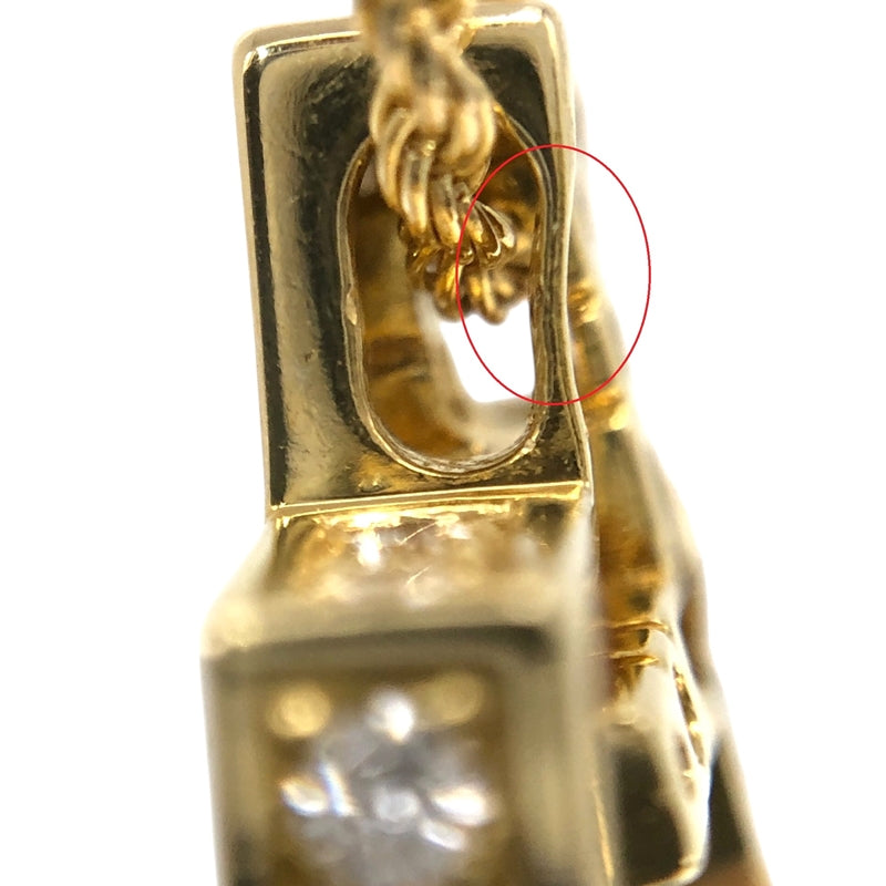 ダミアーニ DAMIANI ベルエポック ダイヤ ネックレス XS K18YG/ダイヤモンド ジュエリー