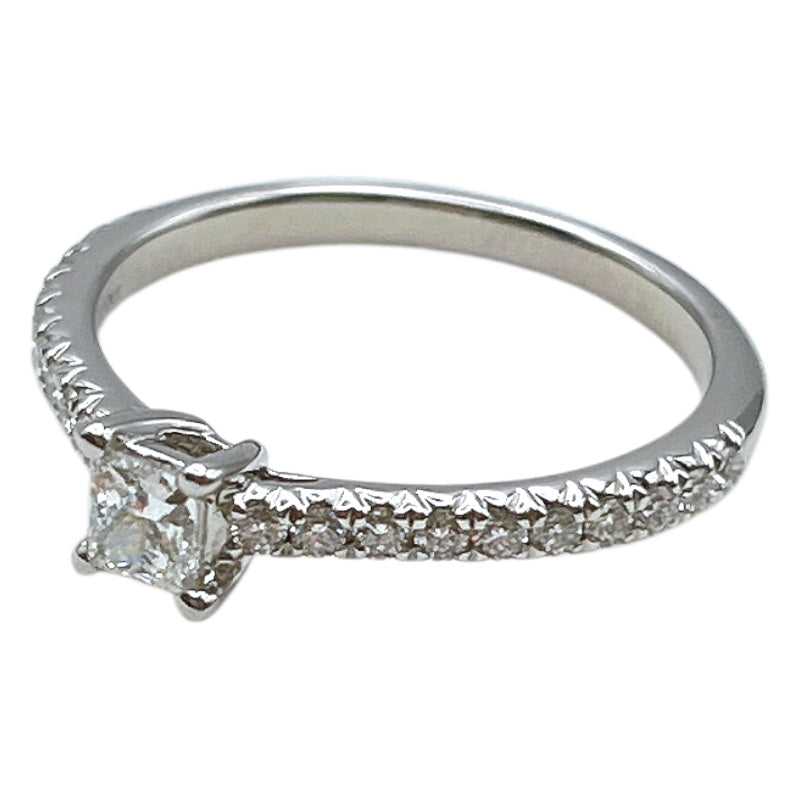 ティファニー TIFFANY＆CO ノヴォ　プリンセスカットダイヤリング Pt950プラチナ D0.20ct ジュエリー