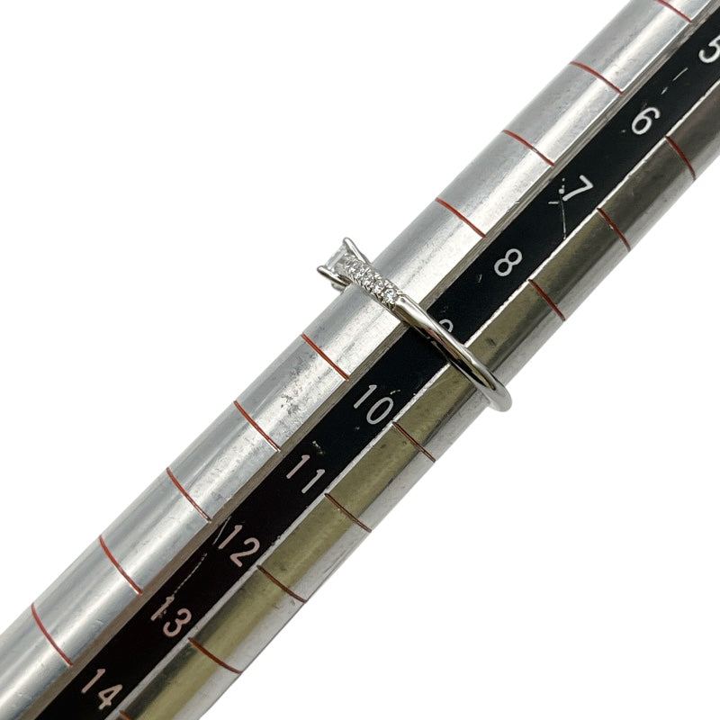 ティファニー TIFFANY＆CO ノヴォ　プリンセスカットダイヤリング Pt950プラチナ D0.20ct ジュエリー