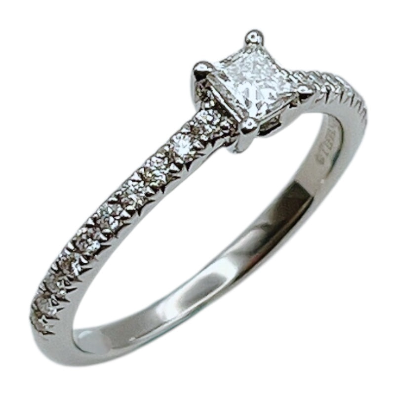 ティファニー TIFFANY＆CO ノヴォ　プリンセスカットダイヤリング Pt950プラチナ D0.20ct ジュエリー