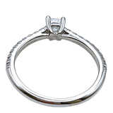 ティファニー TIFFANY＆CO ノヴォ　プリンセスカットダイヤリング Pt950プラチナ D0.20ct ジュエリー