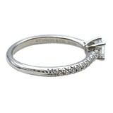 ティファニー TIFFANY＆CO ノヴォ　プリンセスカットダイヤリング Pt950プラチナ D0.20ct ジュエリー