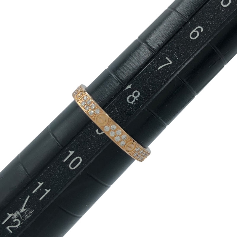 カルティエ Cartier ミニラブリング　パヴェダイヤ K18PG ジュエリー