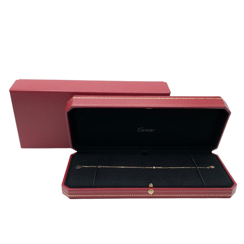 カルティエ Cartier ダム―ル　１Pダイヤブレス　SM K18PG ジュエリー