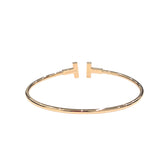 ティファニー TIFFANY＆CO Tワイヤーダイヤブレス K18イエローゴールド 750YG/ダイヤモンド ジュエリー