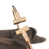 ティファニー TIFFANY＆CO Tワイヤーダイヤブレス K18イエローゴールド 750YG/ダイヤモンド ジュエリー