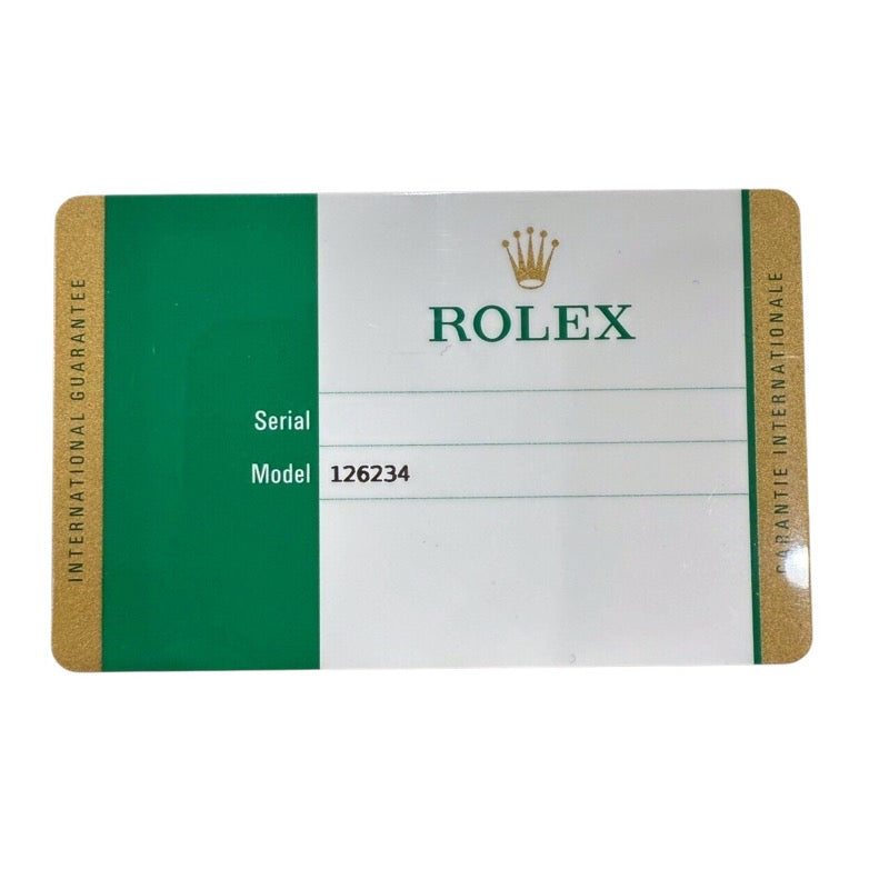 ロレックス ROLEX デイトジャスト36 ホリコン文字盤 126234G ピンク K18ホワイトゴールド×ステンレススチール メンズ 腕時計