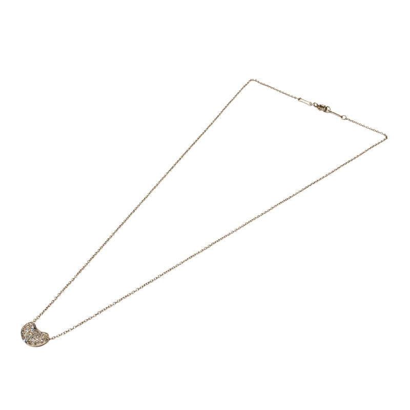 ティファニー TIFFANY＆CO ビーンズダイヤネックレス Pt950プラチナ Pt950/ダイヤモンド ジュエリー