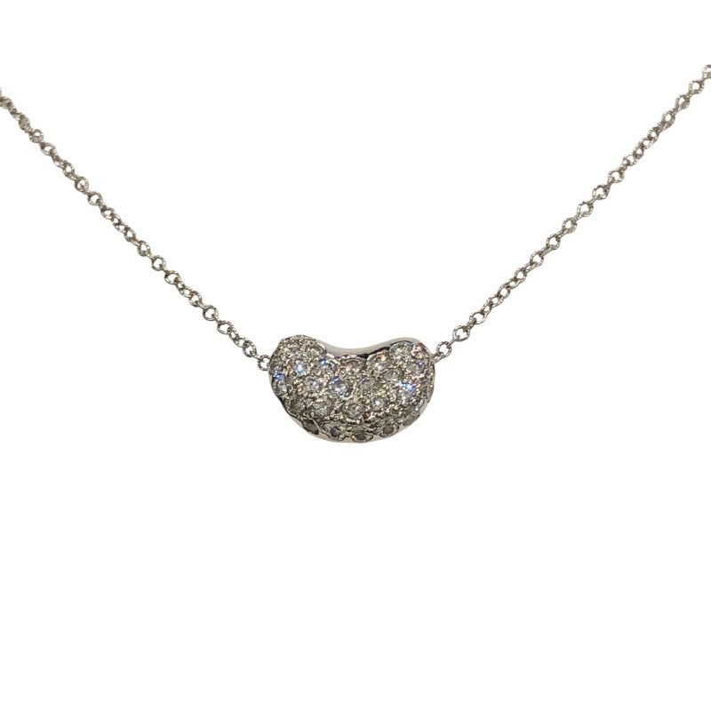 ティファニー TIFFANY＆CO ビーンズダイヤネックレス Pt950プラチナ Pt950/ダイヤモンド ジュエリー