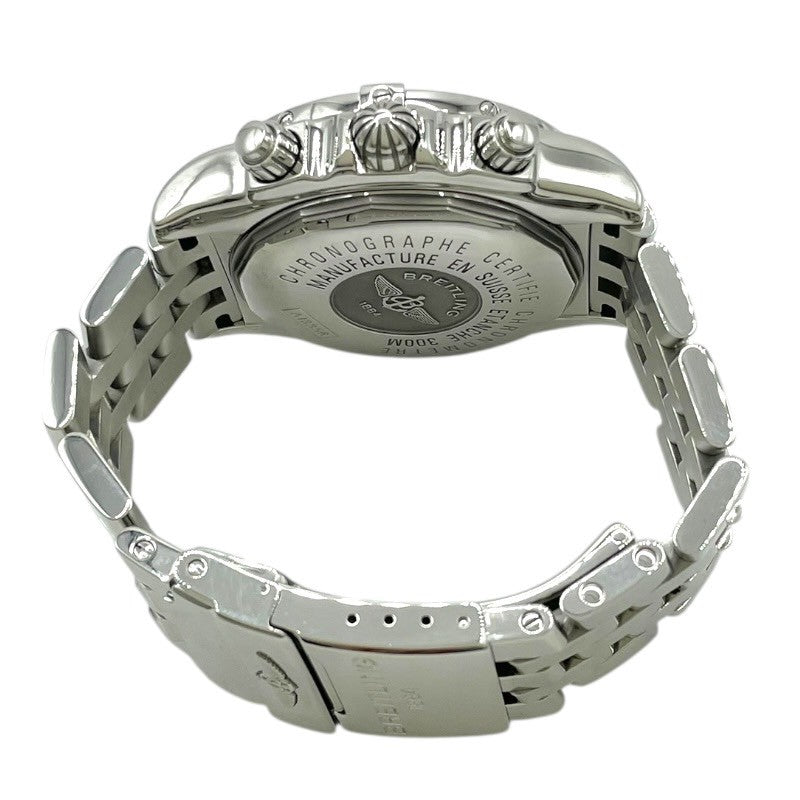ブライトリング BREITLING クロノマット エボリューション A156B98PA ブラック SS 自動巻き メンズ 腕時計