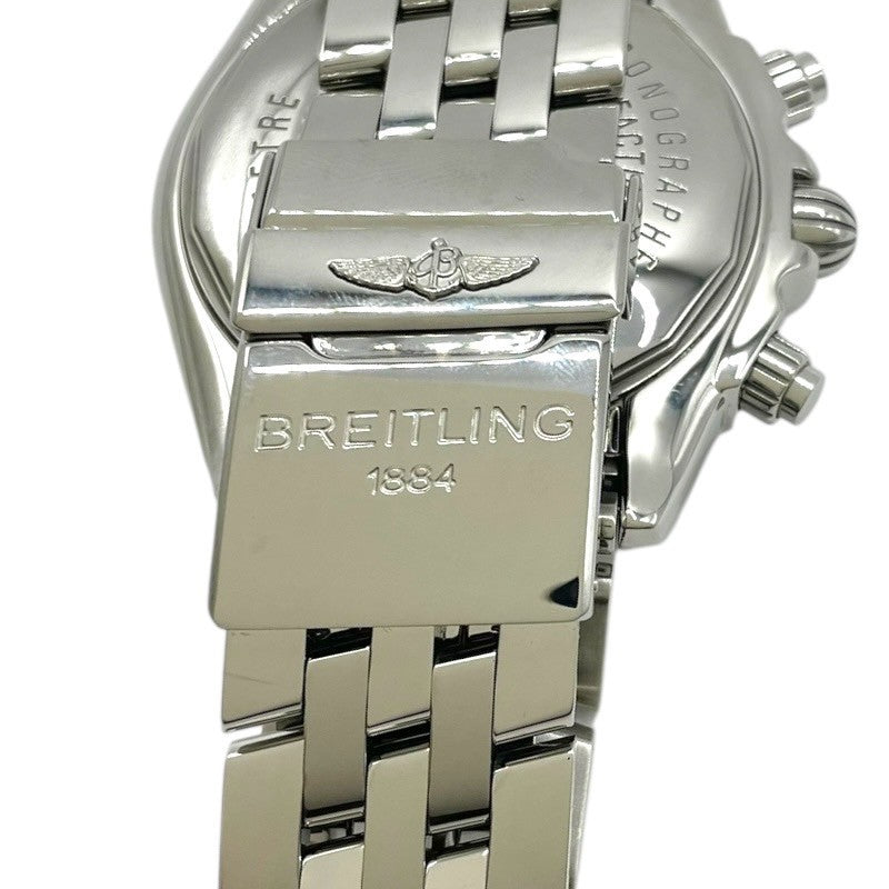 ブライトリング BREITLING クロノマット エボリューション A156B98PA ブラック SS 自動巻き メンズ 腕時計