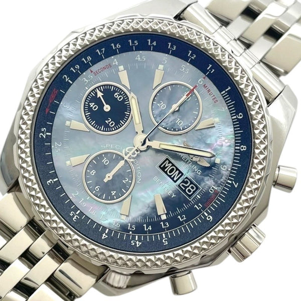 ブライトリング BREITLING ベントレー GT ブルーシェル A13362(AX133627X/BE63) ブルーシェル SS 自動巻き メンズ 腕時計