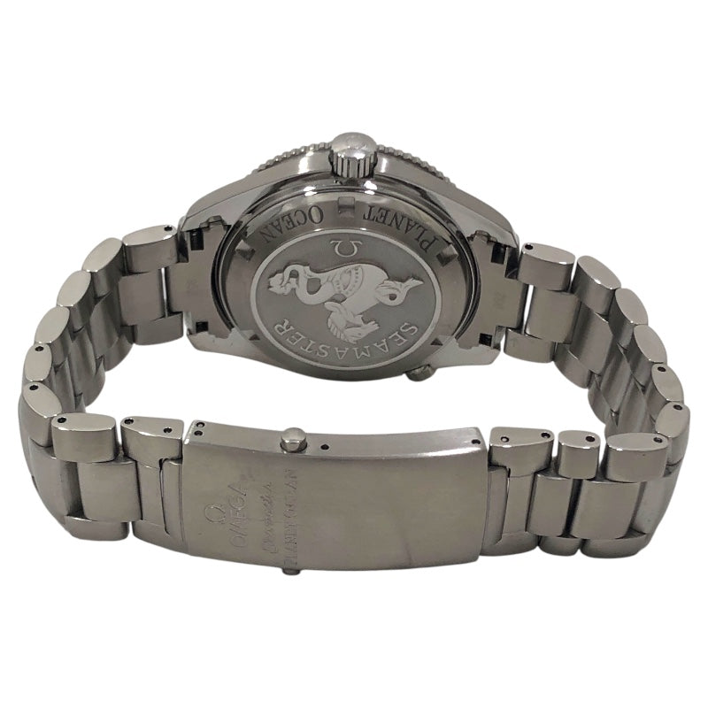 オメガ OMEGA シーマスター プラネットオーシャン600M コーアクシャルクロノメーター 2208.50 ブラック SS メンズ 腕時計