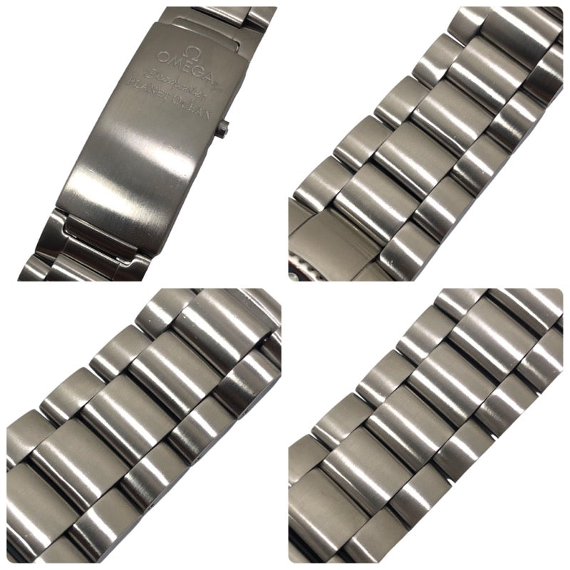 オメガ OMEGA シーマスター プラネットオーシャン600M コーアクシャルクロノメーター 2208.50 ブラック SS メンズ 腕時計