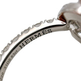 エルメス HERMES フォネスダイヤリング K18ホワイトゴールド ジュエリー