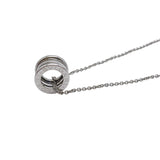 ブルガリ BVLGARI ビーゼロワン　ネックレス K18ホワイトゴールド ジュエリー