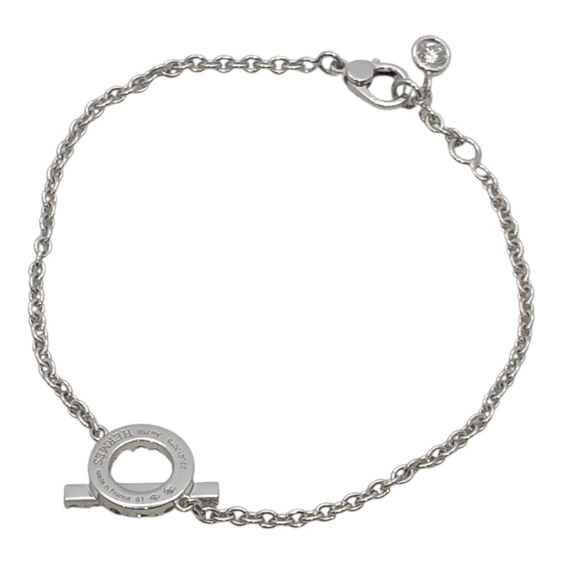 エルメス HERMES フィネス ダイヤブレス 750WG ジュエリー
