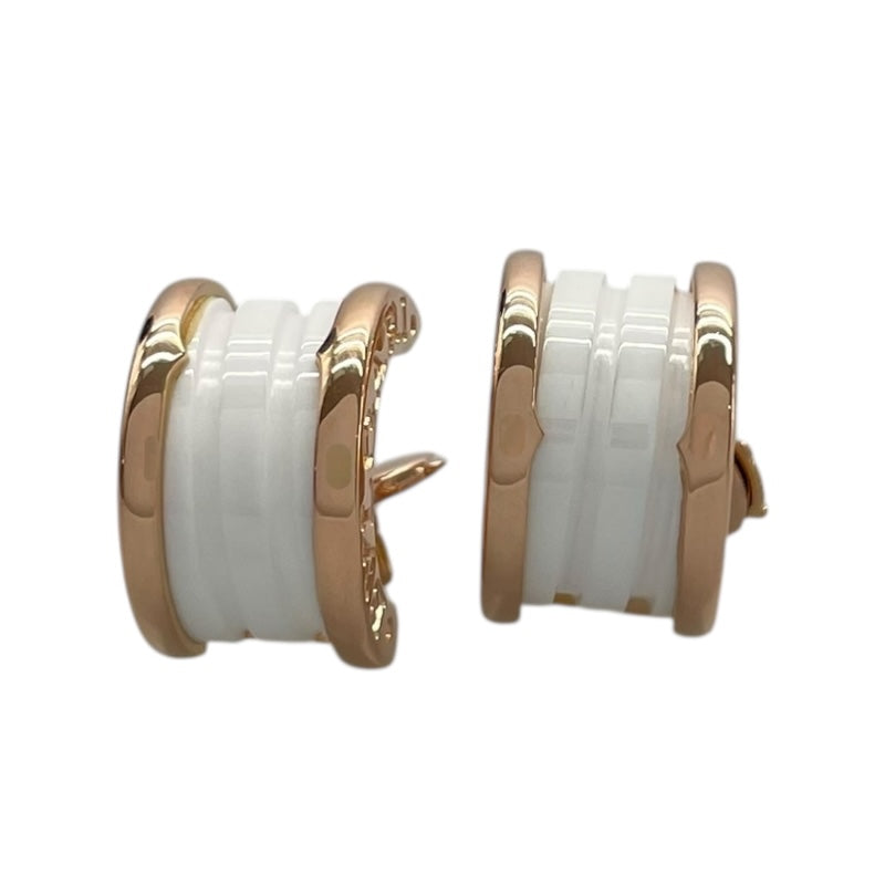 ブルガリ BVLGARI ビーゼロワンピアス 750PG/セラミック ジュエリー