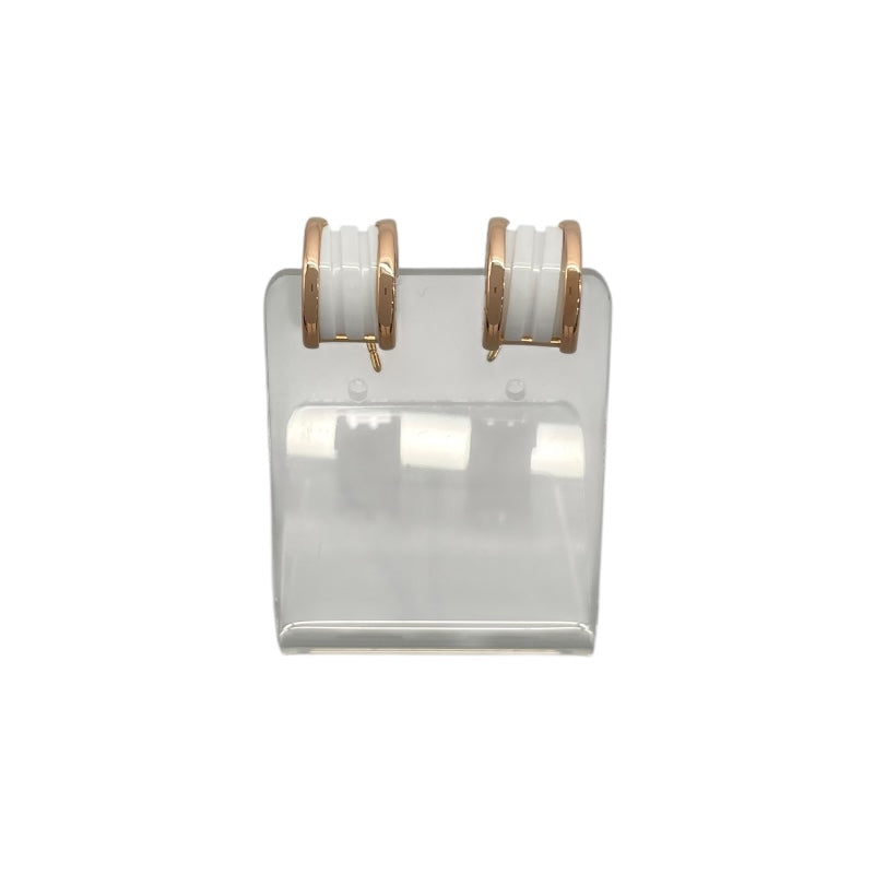 ブルガリ BVLGARI ビーゼロワンピアス 750PG/セラミック ジュエリー