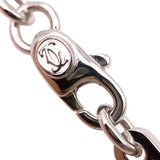 カルティエ Cartier フィガロ　ネックレス　750WG K18ホワイトゴールド ジュエリー