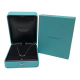 ティファニー TIFFANY＆CO Tスマイルダイヤネックレスミニ K18ホワイトゴールド 750WG　 ジュエリー