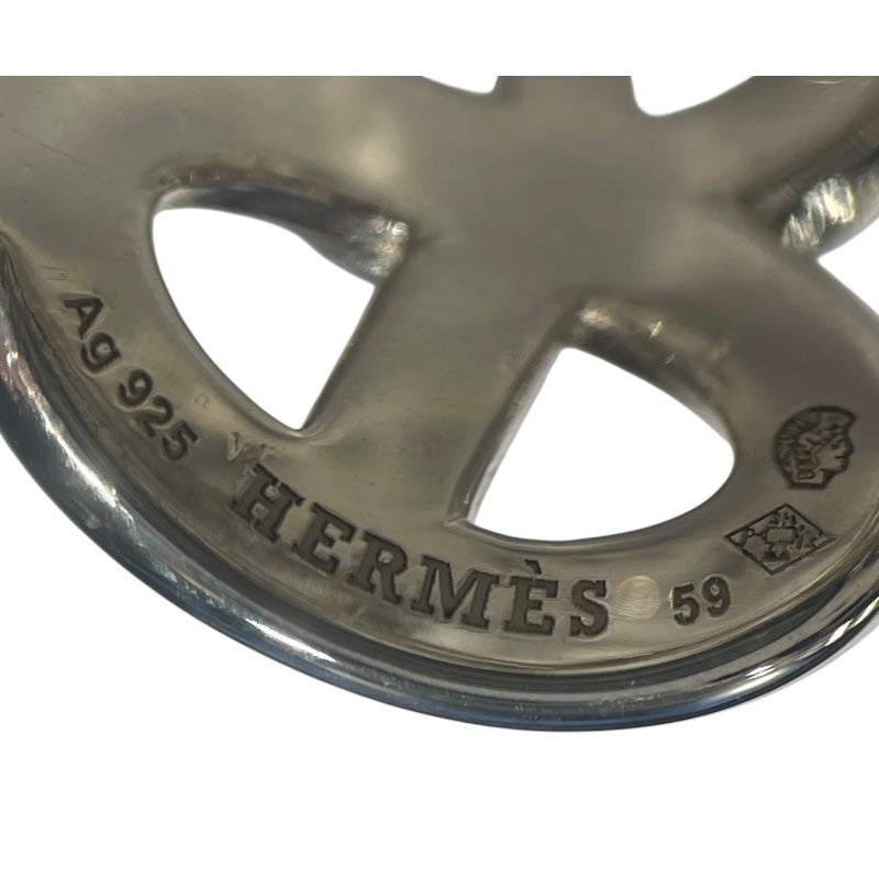 エルメス HERMES シェーヌダンクル アンシェネリング GM シルバー SV925 ジュエリー