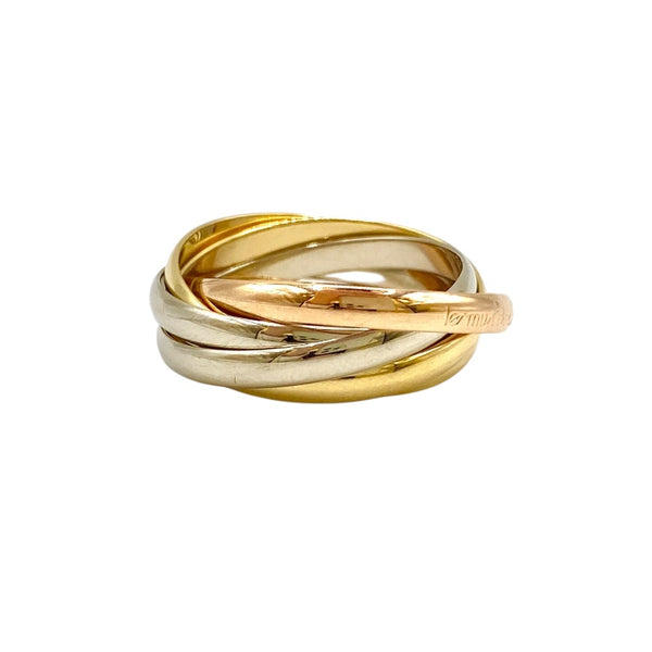 カルティエ Cartier トリニティ5蓮リング 750YG・750WG・750PG ジュエリー