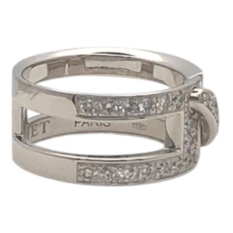 ショーメ CHAUMET ジュドゥリアン ダイヤリング 750WG ジュエリー
