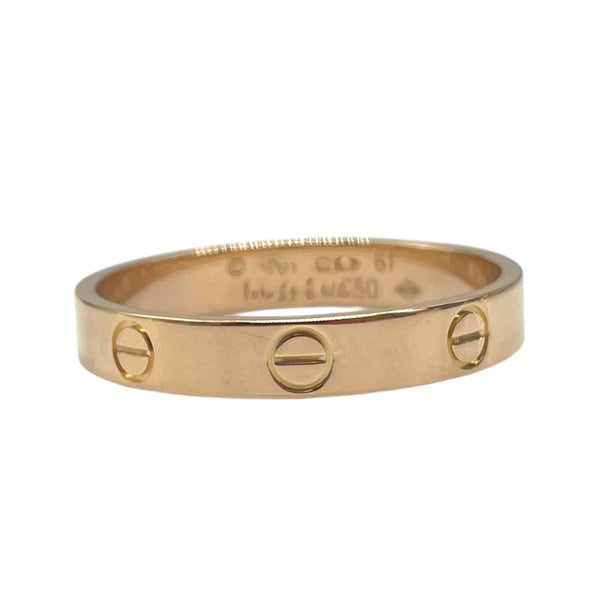 カルティエ Cartier ミニラブリング Au750PG ジュエリー
