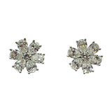 ハリーウィンストン HARRY WINSTON フォーゲットミーノットダイヤピアス Pt950/ダイヤモンド ダイヤモンド ジュエリー