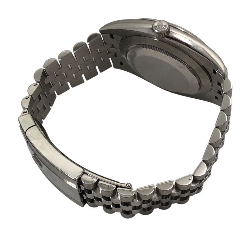 ロレックス ROLEX デイトジャスト41 ランダムシリアル 126300 ブラック ジュビリーブレス SS メンズ 腕時計