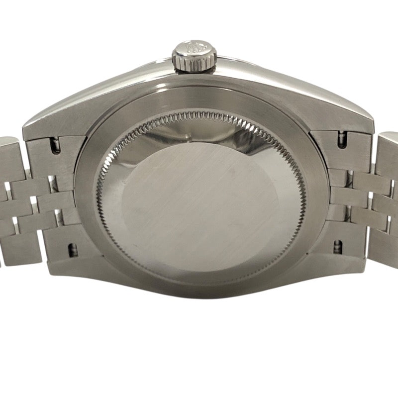 ロレックス ROLEX デイトジャスト41 ランダムシリアル 126300 ブラック ジュビリーブレス SS メンズ 腕時計