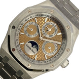 オーデマ・ピゲ AUDEMARS PIGUET ロイヤルオーク パーペチュアルカレンダー 26611PT.OO.1220PT.01 イエロー Pt950 自動巻き メンズ 腕時計