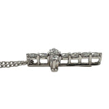 ティファニー TIFFANY＆CO スモールクロスダイヤネックレス プラチナ Pt950 ダイヤモンド ジュエリー