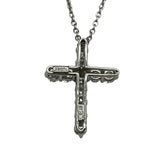 ティファニー TIFFANY＆CO スモールクロスダイヤネックレス プラチナ Pt950 ダイヤモンド ジュエリー