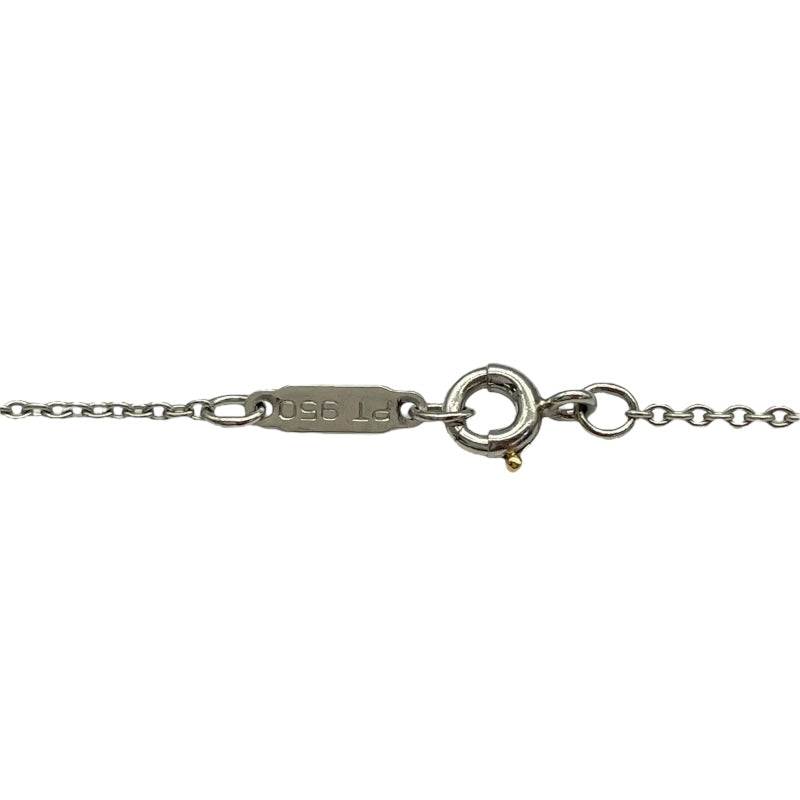 ティファニー TIFFANY＆CO スモールクロスダイヤネックレス プラチナ Pt950 ダイヤモンド ジュエリー