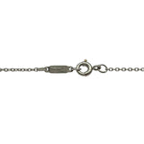 ティファニー TIFFANY＆CO スモールクロスダイヤネックレス プラチナ Pt950 ダイヤモンド ジュエリー