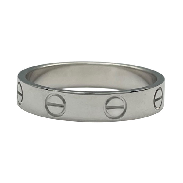 カルティエ Cartier ミニラブリング K18WG ジュエリー