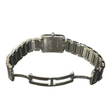 カルティエ Cartier タンクフランセーズSM W51008Q3 アイボリー SS クオーツ レディース 腕時計