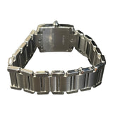 カルティエ Cartier タンクフランセーズSM W51008Q3 アイボリー SS クオーツ レディース 腕時計