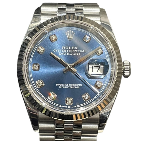ロレックス ROLEX デイトジャスト36 ランダムシリアル 126234G SS/WG 自動巻き メンズ 腕時計