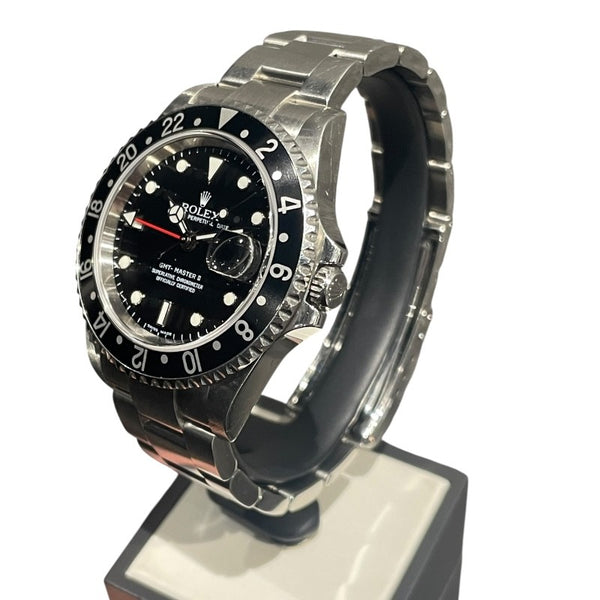 ロレックス ROLEX GMTマスター2 16710 SS 自動巻き メンズ 腕時計