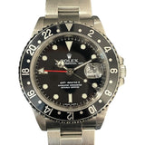 ロレックス ROLEX GMTマスター2 16710 SS 自動巻き メンズ 腕時計