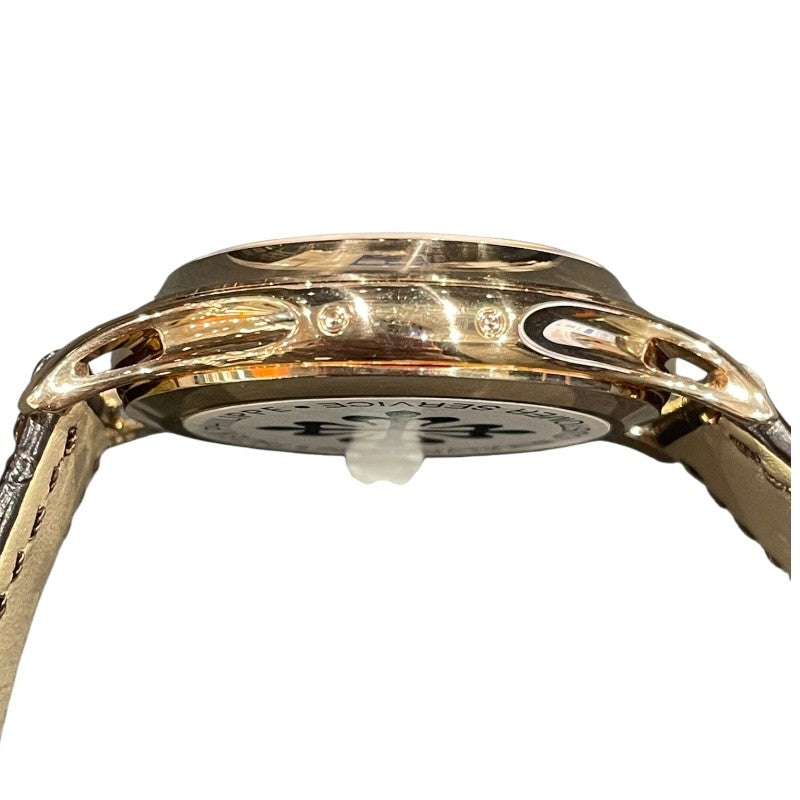 パテック・フィリップ PATEK PHILIPPE コンプリケーション アニュアルカレンダー 5205R-001 PG/レザー 自動巻き メンズ 腕時計