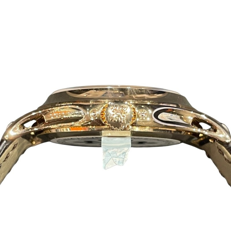 パテック・フィリップ PATEK PHILIPPE コンプリケーション アニュアルカレンダー 5205R-001 PG/レザー 自動巻き メンズ 腕時計