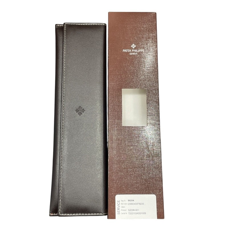 パテック・フィリップ PATEK PHILIPPE コンプリケーション アニュアルカレンダー 5205R-001 PG/レザー 自動巻き メンズ 腕時計