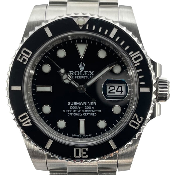 ロレックス ROLEX サブマリーナ 116610LN ブラック SS メンズ 腕時計