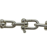 ティファニー TIFFANY＆CO ハードウェアグラジュエイテッド リンクネックレス シルバー Ag925 ジュエリー
