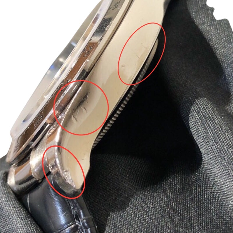 ロレックス ROLEX デイトナ 116519G K18ホワイトゴールド/レザーベルト 自動巻き メンズ 腕時計
